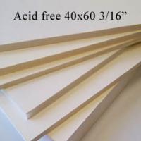 40X60 ACID FREE 3/16 FOAM (25 Sheets/Case)